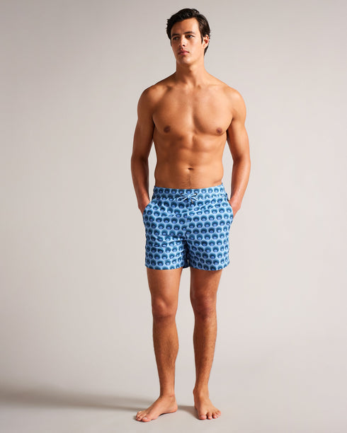 <P>Small Scale Geometric Swimshort</P>